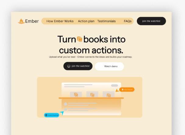 Ember – SaaS Landing Page
